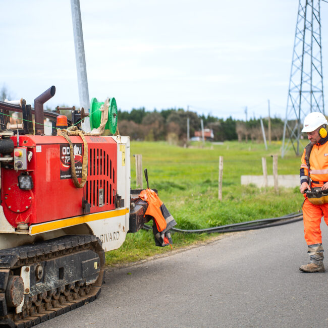 Trancheuse RIVARD - Odéon Réseaux