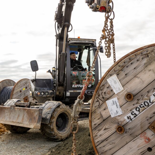 génie civil tranchée traditionnelle - Odéon Réseaux