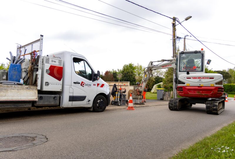 génie civil tranchée traditionnelle - Odéon Réseaux